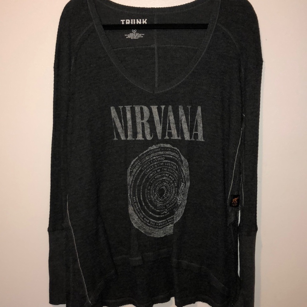 nirvana long sleeve!